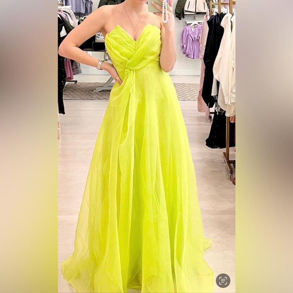 Neon gown NWT
